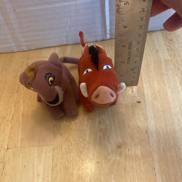 2 McDonald’s toys from Disney Lion King II Simba’s Pride. Kovu and Pumba. - Picture 10 of 11